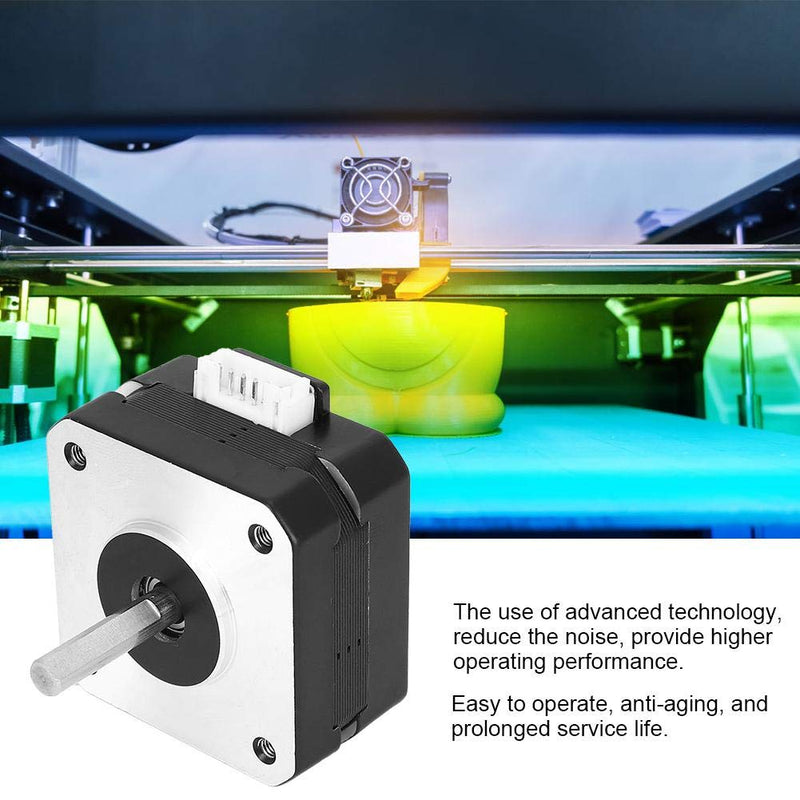 [Australia - AusPower] - 17HS4023 Stepper Motor, 0.7A 12V Nema 17 Stepper Motor 4 Cable Eletrical Supplies for 3D Printer 