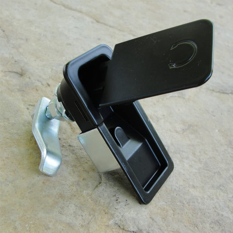[Australia - AusPower] - 2Pcs Compression Latch Flush Sealed Lever Latch Trigger Lift and Turn Adjustable Grip Style2 