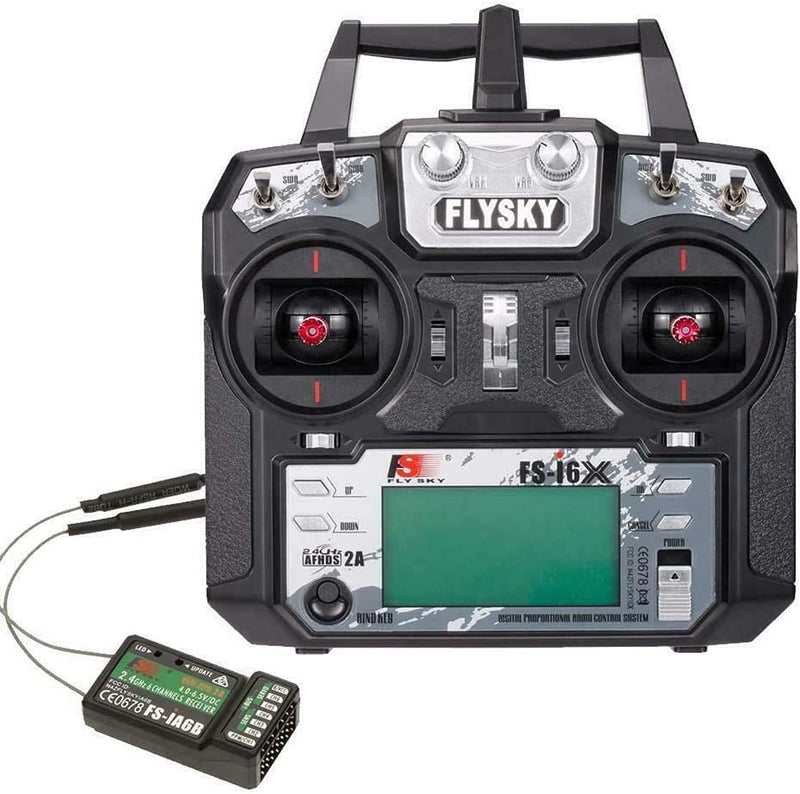 [Australia - AusPower] - Flysky FS-i6X 6-10(Default 6)CH 2.4GHz AFHDS RC Transmitter w/ FS-iA6B Receiver 