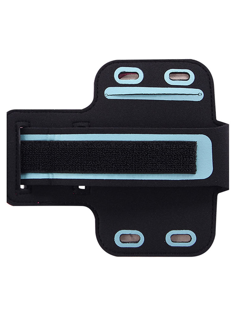 [Australia - AusPower] - HAPPYSPORT Water Resistant Cell Phone Armband Case Running Holder Adjustable Strap Pocket Key (Gray) Gray 