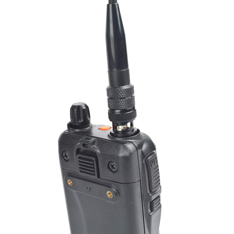 [Australia - AusPower] - HYS Dual Band Telescopic/Rod Soft Antenna VHF/UHF BNC (8inch)-(14inch) 2M/70CM Antenna for Vertex HR146, HX300, HX320, HX400 Walkie Talkie 