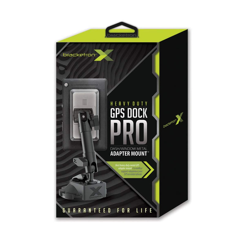 [Australia - AusPower] - Bracketron HD (Heavy-Duty) GPS Dock Pro Dash/Window Metal Adapter Mount (BX1-998-2) Window 