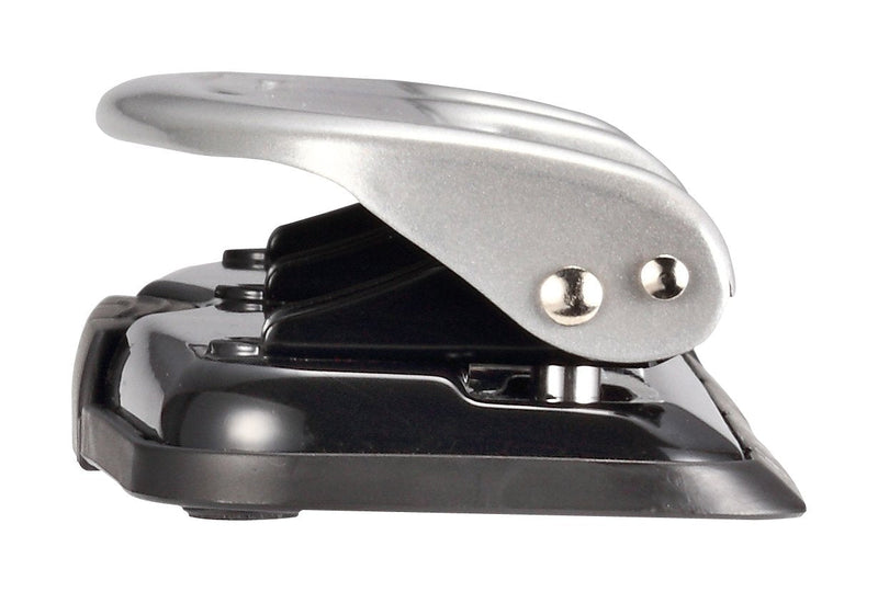 [Australia - AusPower] - PaperPro inPRESS 12 Reduced Effort Three-Hole Punch, Silver/Black (2101) 12 Sheet Black 