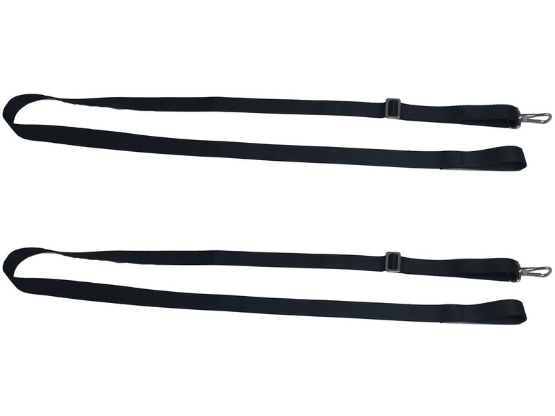 [Australia - AusPower] - Vtete 2 PCS Adjustable Bimini Top Straps with Loops + Snap Hooks + Eye Straps - 28"~60" Stainless Steel Boat Awning Hardware 