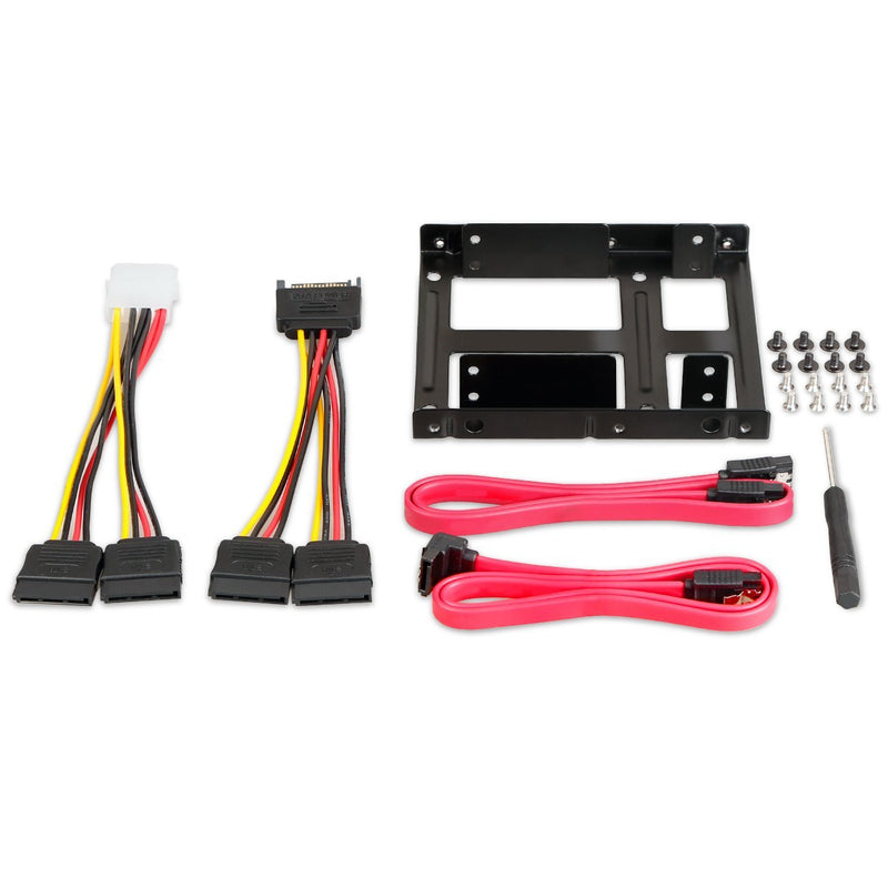[Australia - AusPower] - Inateck SSD Mounting Bracket 2.5 to 3.5 with SATA Cable and Power Splitter Cable, ST1002S 