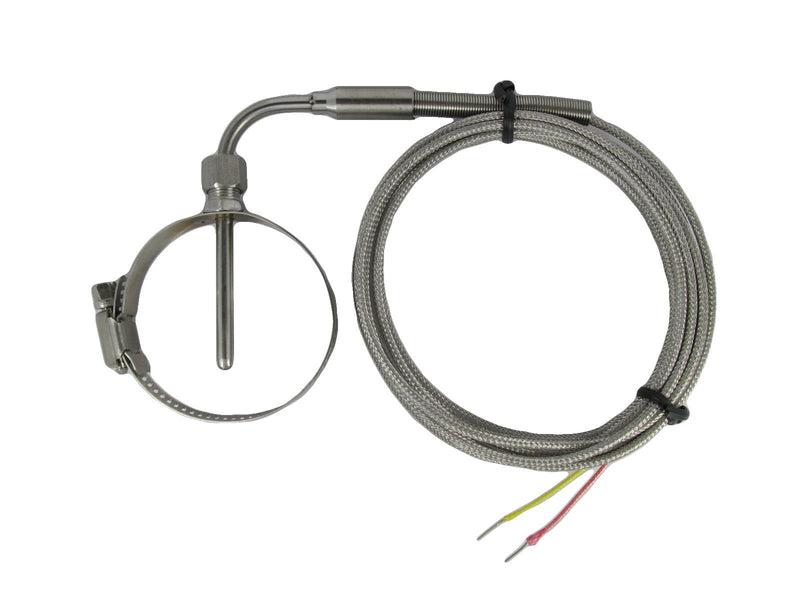 [Australia - AusPower] - Exhaust Gas Temperature Sensors K Type Adjustable Insert Length with Clamp (1~2 Inch) 