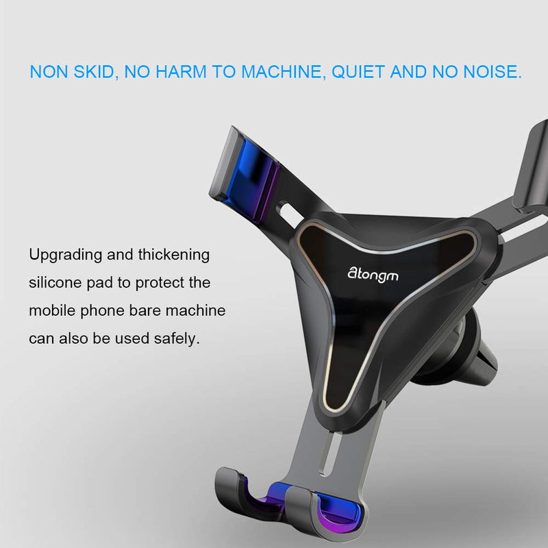 [Australia - AusPower] - Car Mount,atongm Cell Phone Holder for Car with Adjustable Car Phone Holder Cradle Compatible iPhone Xs/XS MAX/XR/X/8/8Plus/7/7Plus/6s, Galaxy S7/S8/S9, Google Nexus, Huawei and More 