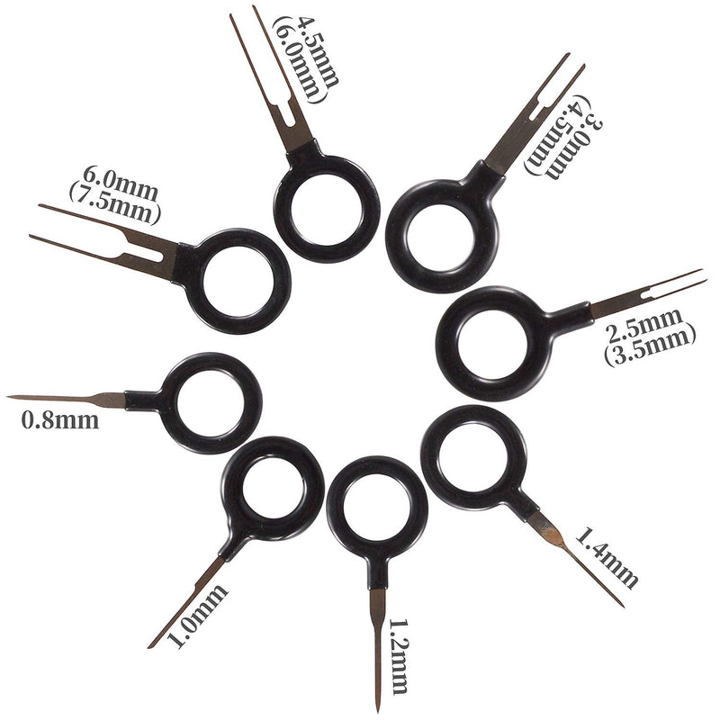 [Australia - AusPower] - 70 Pcs Terminal Removal Key Tool, BingSnow Terminal Pin Extractor Puller Repair Remover Key Tools for Most Connector Terminal 