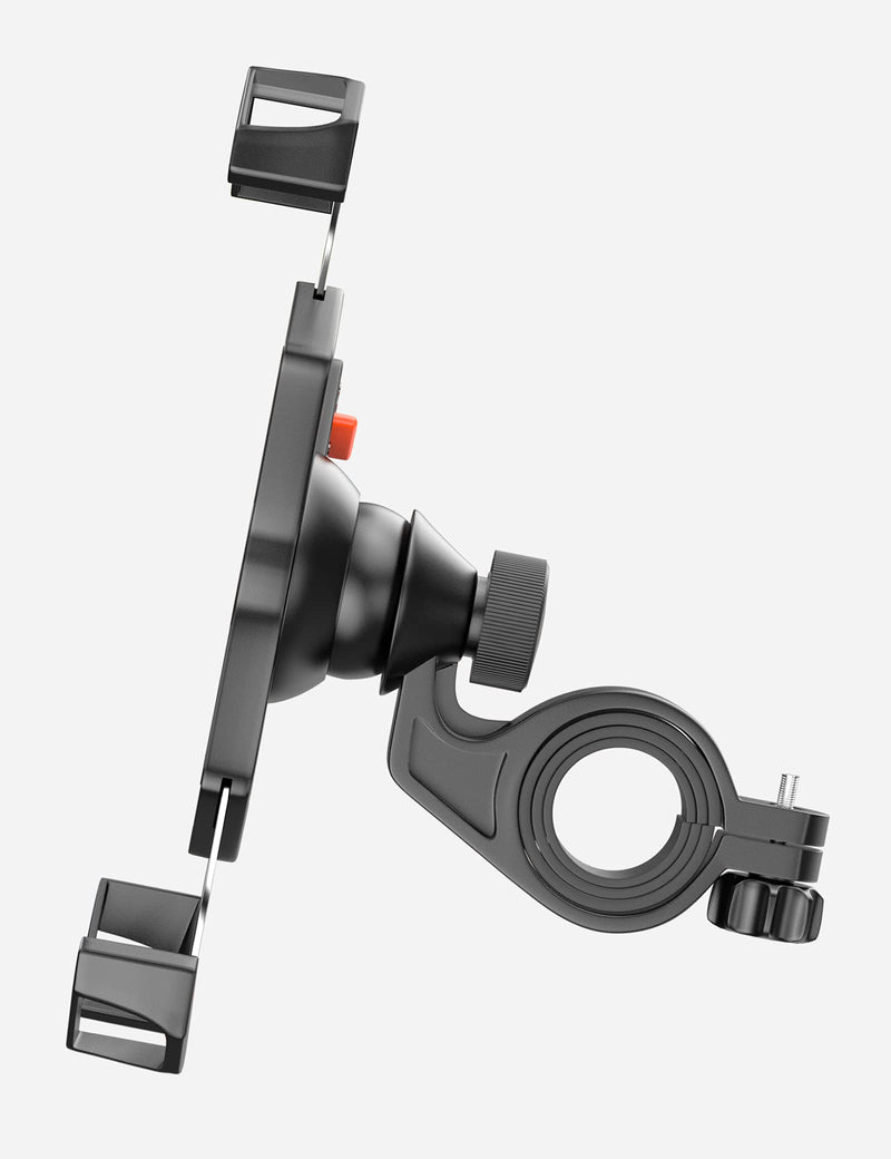 [Australia - AusPower] - Grefay Bike Phone Mount Metal Motorcycle Handlebar Phone Holder Scooter Phone Clamp for 4.0-7.0 Inch Smartphone with 360° Rotation 