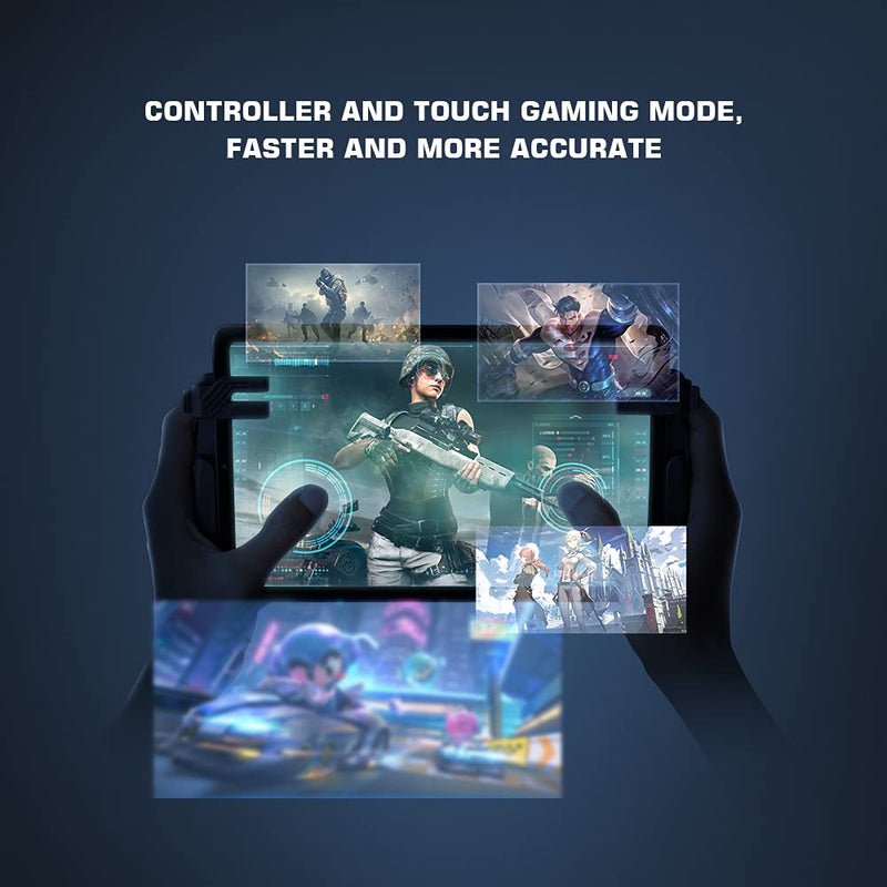 [Australia - AusPower] - GameSir F7 Claw PUBG Controller for iPad/Tablet, Six Finger Game Joystick Trigger Handle Aim Button L1R1 L2R2 Shooter Gamepad, Plug and Play Gaming Controller for PUBG/Knives Out/Rules of Survival 