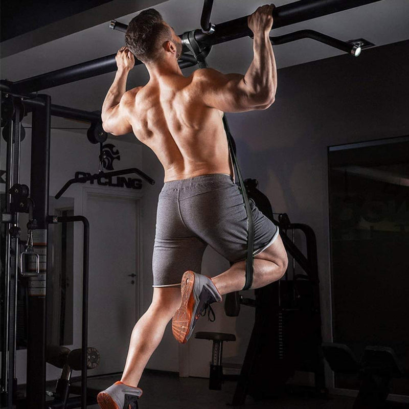 [Australia - AusPower] - Tifereth Pull-Up Bands Resistance-Bands Exercise-Bands - Pull up Assistance Bands Workout Bands Resistance for Women Long Resistance Bands Resistance Loop Bands Perfect for Gym Home Black (25-65lbs) 