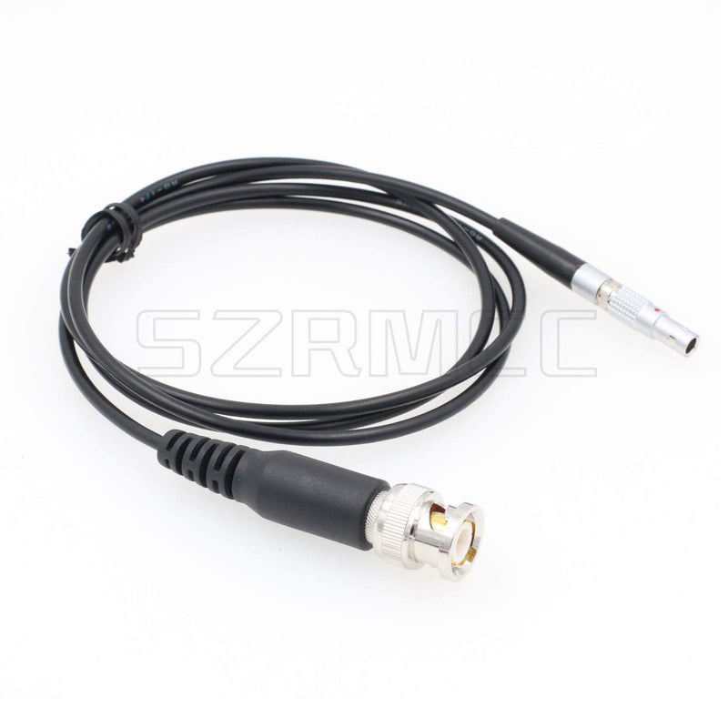 [Australia - AusPower] - SZRMCC BNC Male to 00B 4 Pin Male SYNC Time Code Input Cable for Red Epic Scarlet DSMC2 Camera (Black Cable) Black Cable 