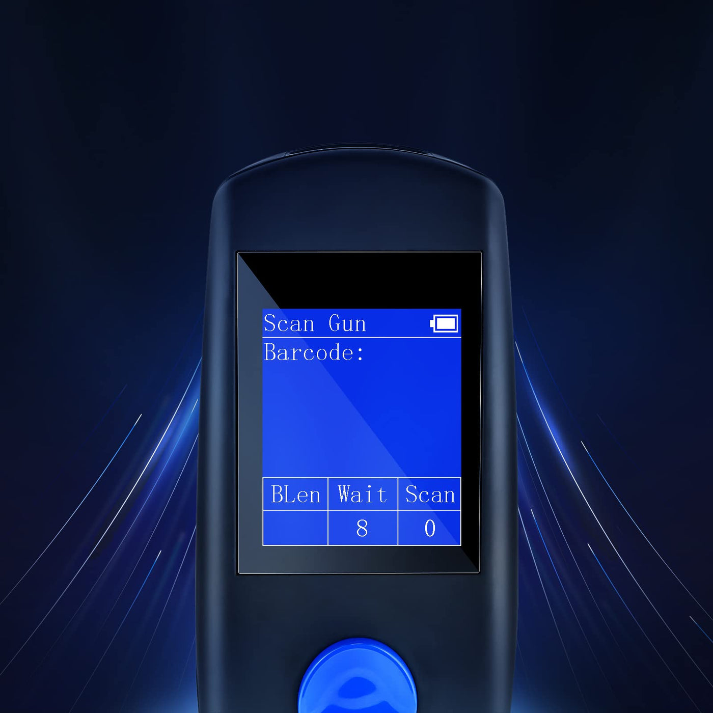 QR Bar Code Scanner,JRHC 2D Portable Barcode Scanner Wireless 2-in