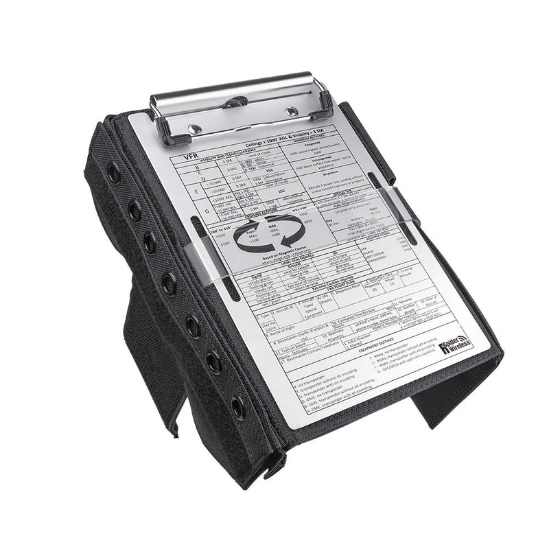 [Australia - AusPower] - Pilot Kneeboard with Aluminum Clipboard. Compatible with 7.9 inch Apple iPad Mini 3 and 4, Android Devices Similar in Size 