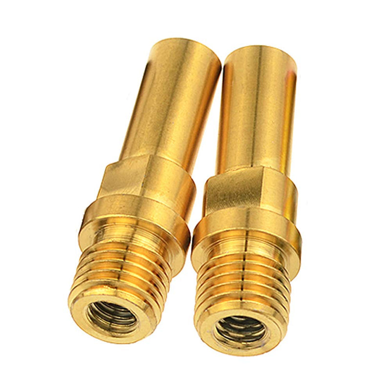 [Australia - AusPower] - Yaruijia Titanium Alloy Bolt V Brake Bosses Post Ultralight M8 M10 Pitch 1.25mm MTB BMX Bike Service Parts (M10x1.25mm, Gold) M10x1.25mm 