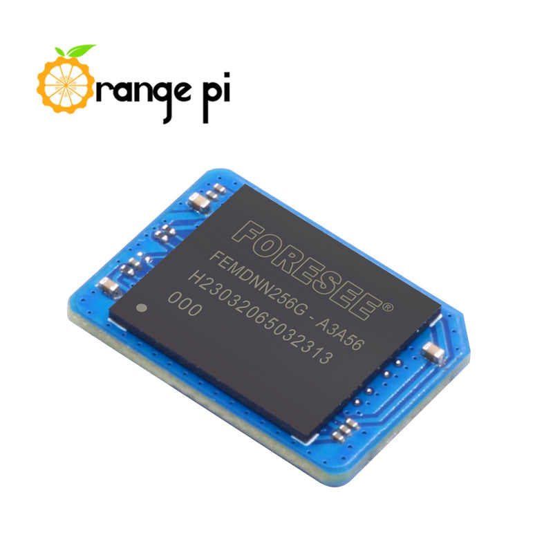 [Australia - AusPower] - Orange Pi 256GB EMMC Module Fast Read and Write Speeds, Support for Orange Pi 5 Plus, Orange Pi 3B Single Board Computer (256GB) 