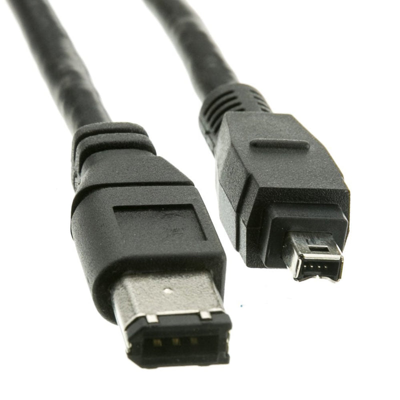 [Australia - AusPower] - BRENDAZ Firewire DV Cable 4P-6P Compatible with Canon GL1 and GL2 Mini DV Camcorder, and Canon ZR Series Camcorders (15-Feet) 15-Feet 