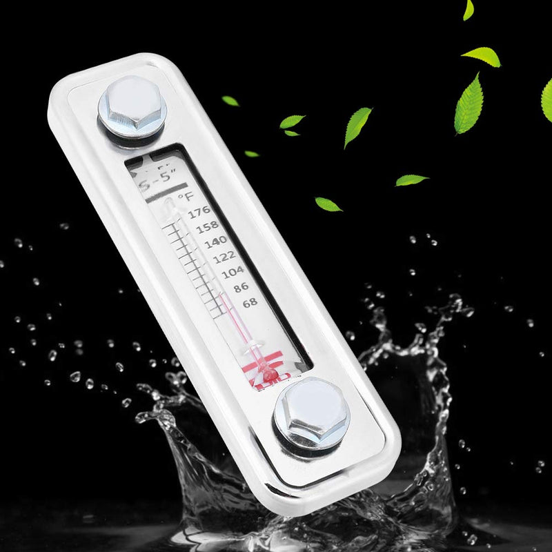 [Australia - AusPower] - Oil Liquid Level Gauge Meter Transparent Intuitive Display Good Sealing Accurate Measurement for Home or Factory(LS-5) LS-5 