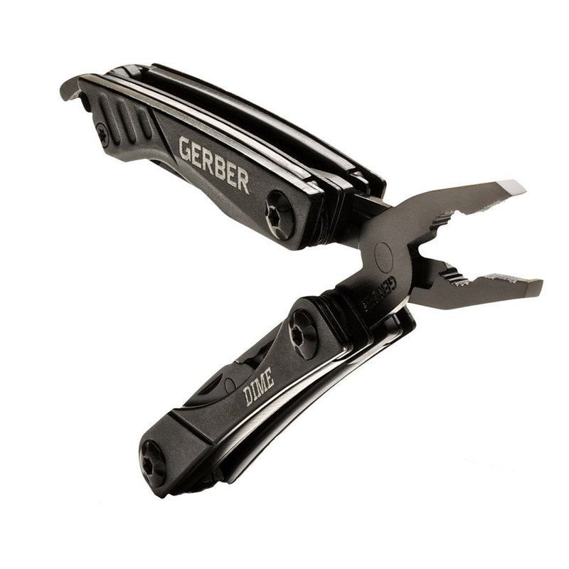 [Australia - AusPower] - Gerber Gear 30-000469N Dime Mini Multitool Keychain, Black 