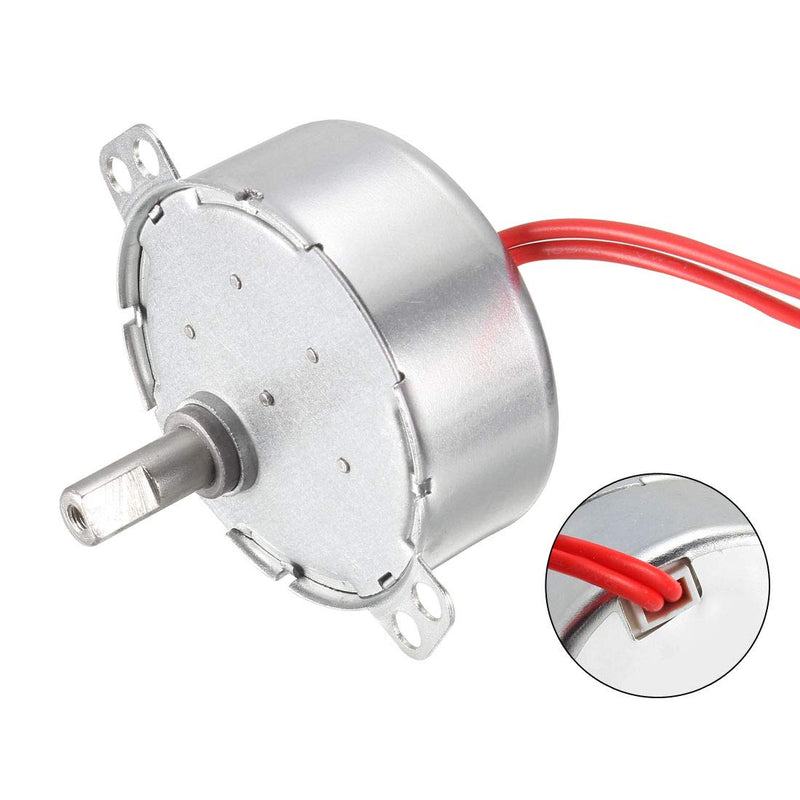 [Australia - AusPower] - uxcell Turntable Synchronous Synchron Motor 50-60Hz 24 VAC CCW 4W (5-6RPM) 