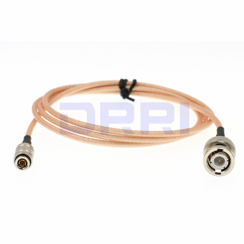 [Australia - AusPower] - DRRI BNC to DIN 1.0/2.3 Flexible SDI Cable for Blackmagic Video Assist 