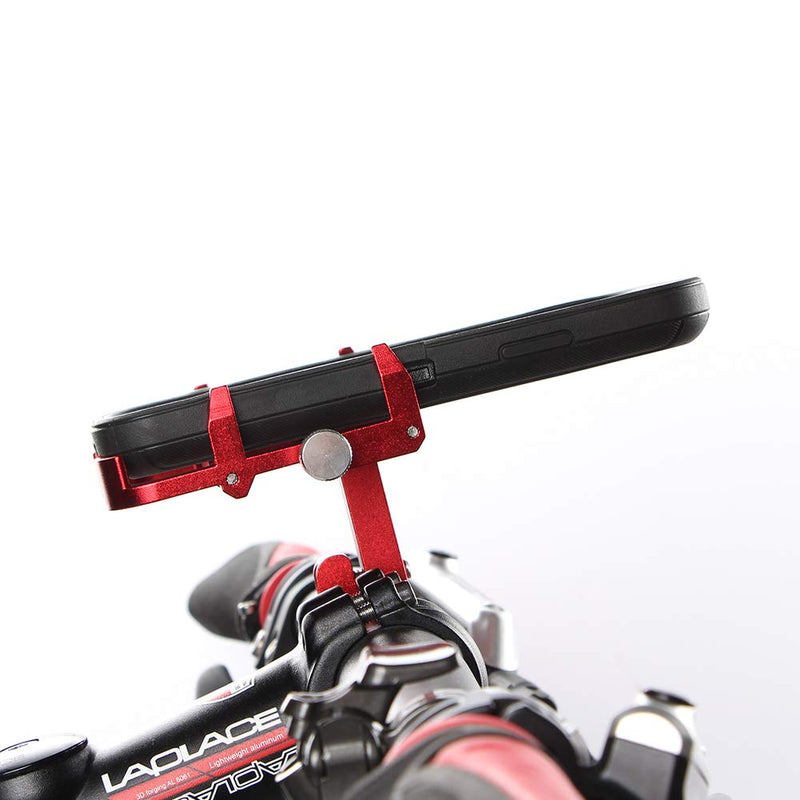 [Australia - AusPower] - GUB Thick Case Design Bike & Motorcycle Phone Mount Handlebar Holder Adjustable Compatible with iPhone XR Xs 7s 8 Plus,Compatible with SamsungS7/S6/Note5/4,Any Cell Phones with Thick Phone Case (red) red 