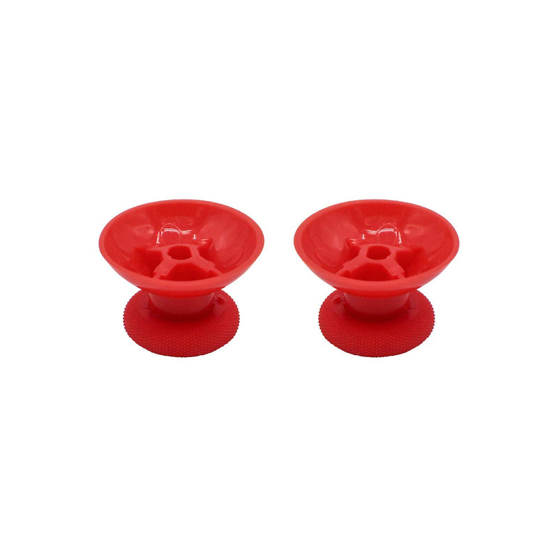 [Australia - AusPower] - 6 PCS Thumbsticks Joysticks Replacement with T8 Cross Tools for Xbox One/PS4 Controllers - Red 