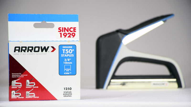 [Australia - AusPower] - Arrow 506 Genuine T50 3/8-Inch Staples, 1250-Pack 