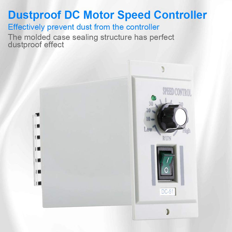 [Australia - AusPower] - DC Motor Speed Controller, 24V-90V Adjustable Single Phase Motor Speed Controller for 24V, 36V, 90V DC Motors (1pc) 