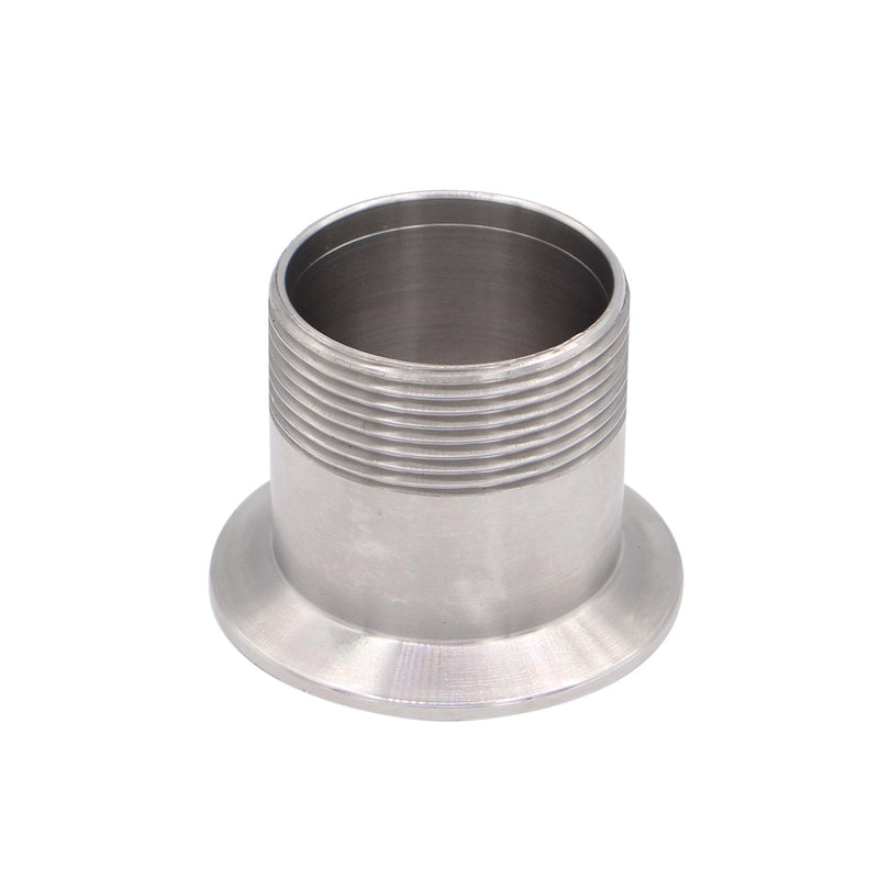 [Australia - AusPower] - DERNORD Sanitary Male Threaded Pipe Fitting to 2 INCH ( OD 64mm Ferrule ) TRI CLAMP (Pipe Size: 1.5" NPT) Pipe Size: 1.5" NPT 