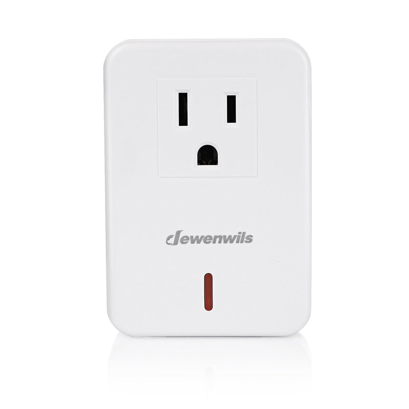 [Australia - AusPower] - DEWENWILS Indoor Remote Control Outlet, Expandable Remote Light Switch Kit, Wireless On Off Power Switch, 100ft RF Range, Compact Design, White 