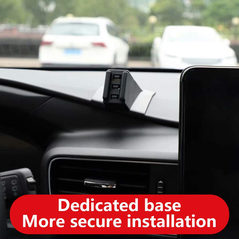 [Australia - AusPower] - LUNQIN Car Phone Holder for 2020-2022 Ford Explorer Auto Accessories Navigation Bracket Interior Decoration Mobile Cell Phone Mount 