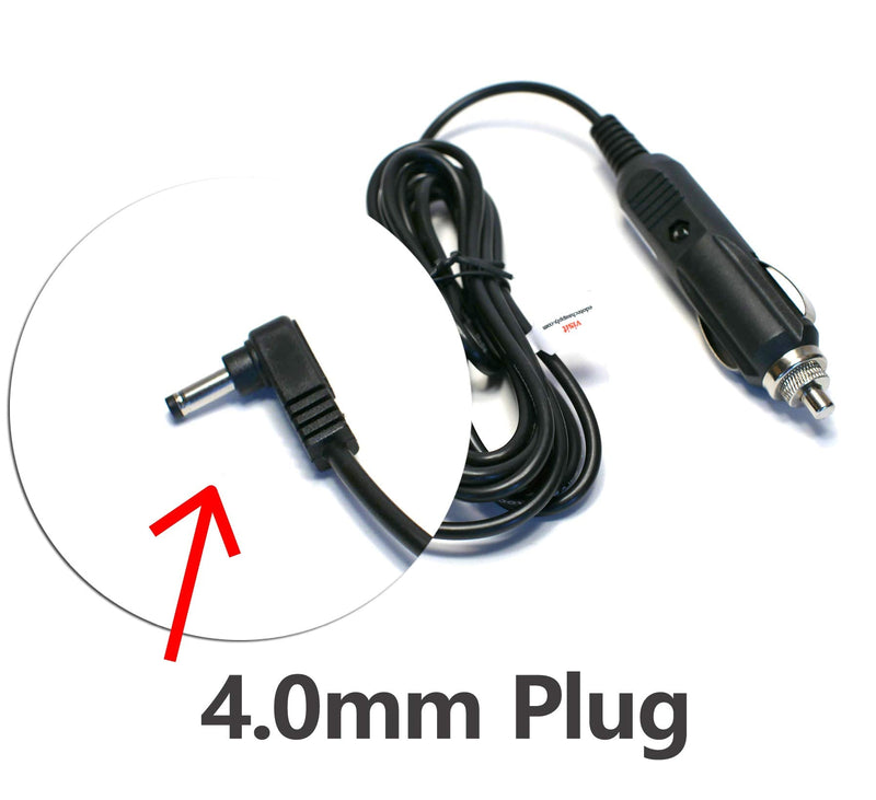 [Australia - AusPower] - EDO Tech DC Car Charger Adapter Cable Power Cord for Philips Single Dual Screen Portable DVD Player (6.5' Long Cord) 