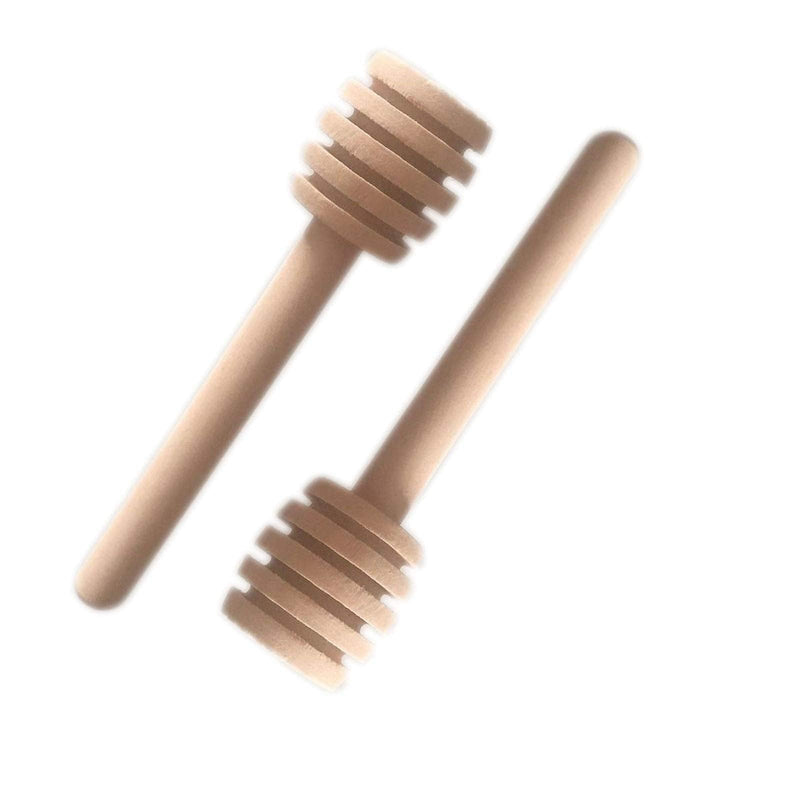 [Australia - AusPower] - YYGMSS 50 Pcs Honey Dipper Stick Mini Wooden Dispensing Collecting Kitchen Dining (3 inch) (50pcs) 50pcs 