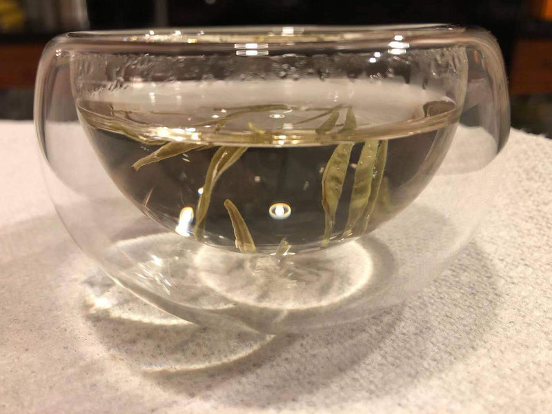 [Australia - AusPower] - CnGlass Double Wall Glass Tea Cup Set of 4（3.4oz 100ML）Asian Insulated Clear Teacups,Small Espresso Cup for Coffee 3.4OZ ounces 