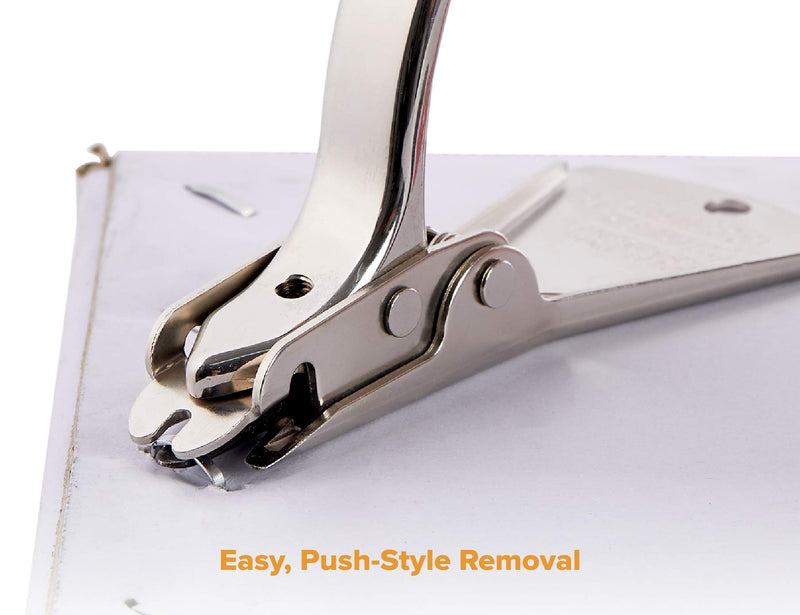 [Australia - AusPower] - Bostitch Heavy Duty & Carton Staple Remover, Built in Staple Shield, Wear- Resistant Nickle Plated Finish Chrome Chrome Heavy Duty 