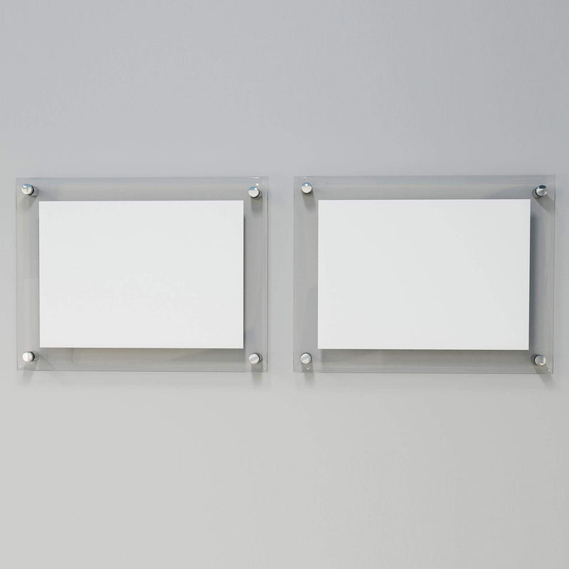 [Australia - AusPower] - uxcell 5/8 Dia x 1-1/16"(16x27mm) Standoff Screws Wall Mount Sign Holders Acrylic Glass Nails with Screws 20pcs 