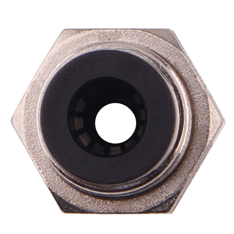 [Australia - AusPower] - Bulkhead Union Push to Connect Tube Fitting 3/8 In Tube OD Stainless Steel Double Threaded (5 Packs) 