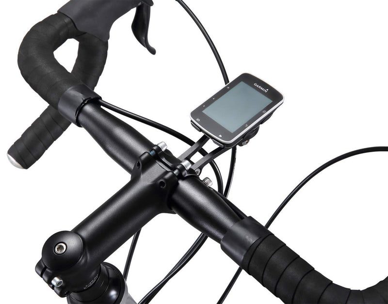 [Australia - AusPower] - Dymoece Adjustable Out Front Bike Computer Combo Extended Mount for Garmin Edge 25 130 200 500 510 520 800 810 820 1000 1030 Adjustable-Black-42mm 42 mm 