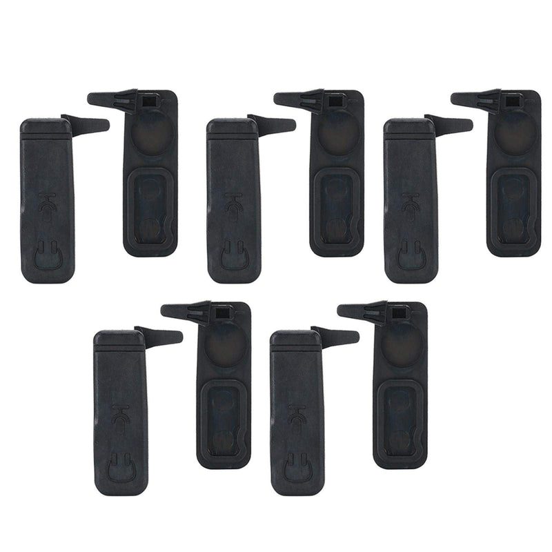 [Australia - AusPower] - PUSOKEI 10Pcs Dust Cover for Radio for Motorola, Two Way Radio Headphone Jack for CP200 CP040 CP140 CP160 CP180 GP3188 GP3688 EP450 Two Way Radio, Silicone Dustproof Cover Accessory 
