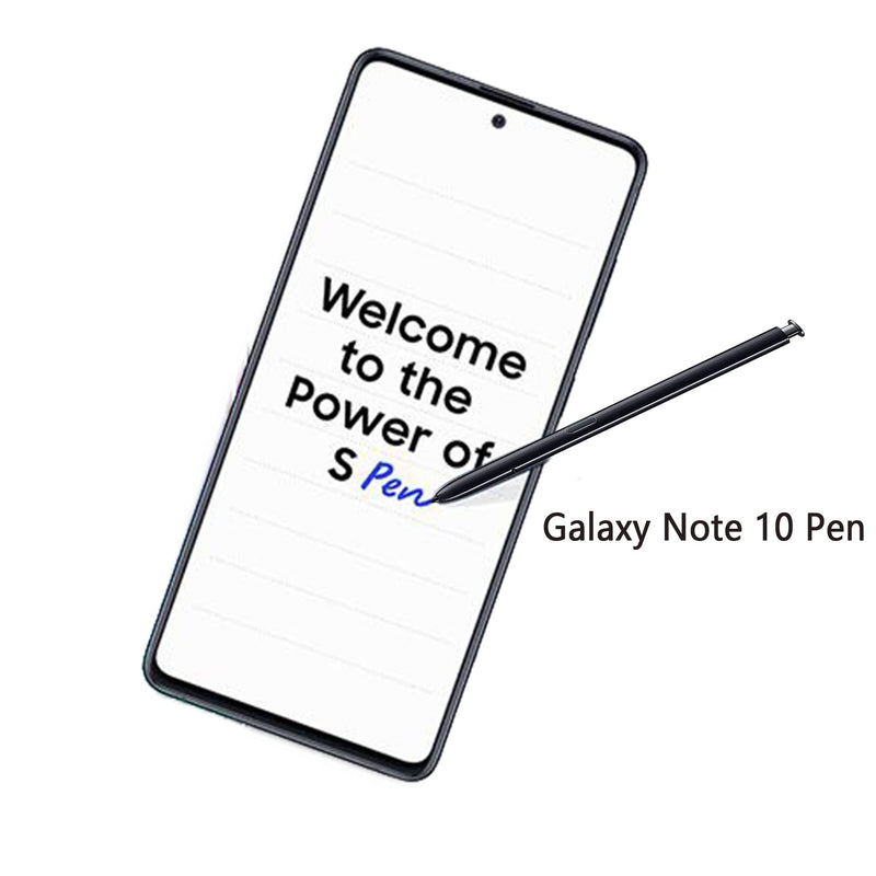 [Australia - AusPower] - Galaxy Note 10 Pen Stylus Touch S Pen Replacement（No Bluetooth） for Samsung Galaxy Note 10 / Note 10+ (Aura Black) 