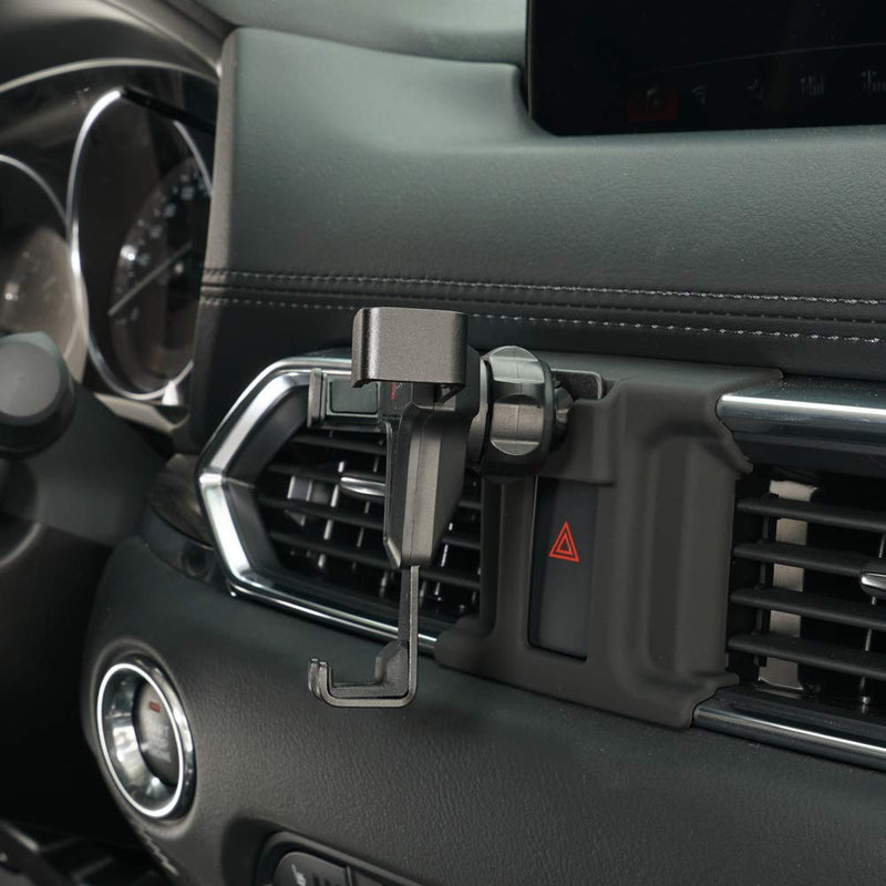 [Australia - AusPower] - BeHave Phone Holder fit for cx5 Mazda,Adjustable Air Vent Phone Holder,Mazda Car Holds Mount fit for Cx-5 2017 2018 2019,Car Phone Mount for Smartphone,Note:not fit for 2016 CX-5 