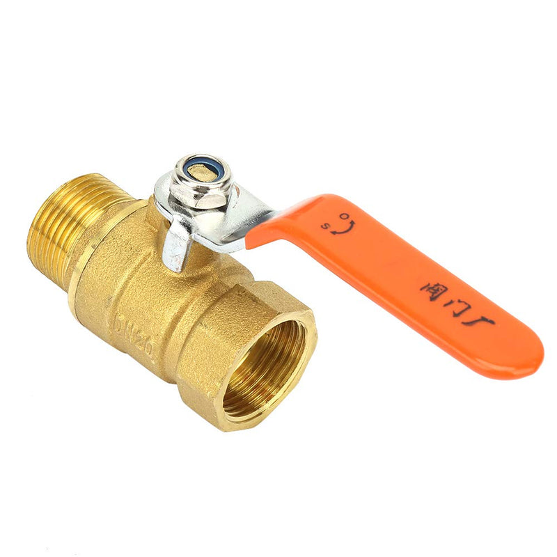 [Australia - AusPower] - 3/4'' BSPDN20 Male and Female Brass Pipe Full Port Ball Valve 