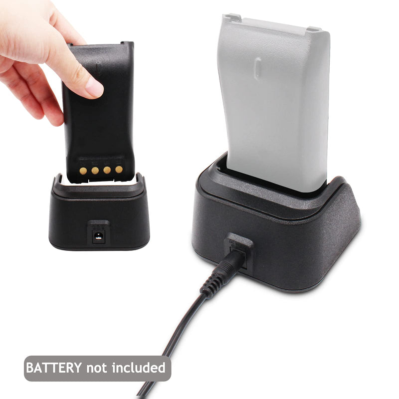 [Australia - AusPower] - Replace CH10A07 Charger for Hytera PD782 PT580H PD502 PD602 PD702 PD700 PD780 PD565 PD605 PD705 PD755 Walkie Talkie Rapid Charger 