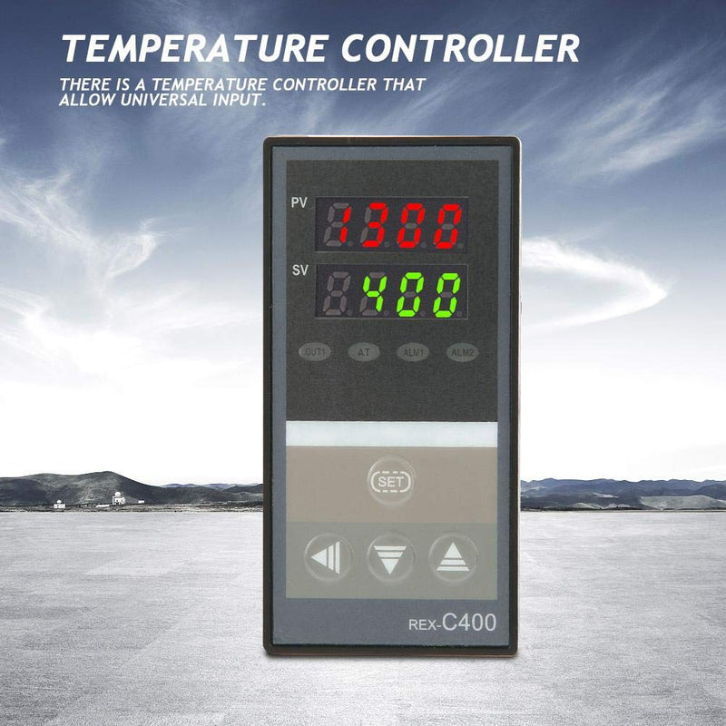 [Australia - AusPower] - SSR Output Temperature Controller, Digital Temp Control Thermostat with Alarm Function 