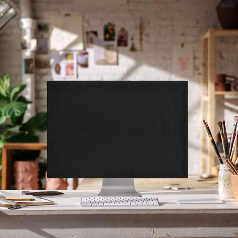 [Australia - AusPower] - Compatible with iMac 27'' Monitor Dust Cover, findTop Non-Woven Antistatic PC Computer Monitor Case Screen Display Protector LED/LCD/HD Panel (27 inch, Black) 
