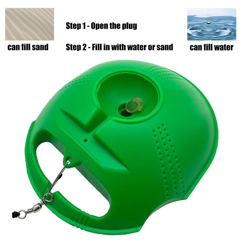 [Australia - AusPower] - TaktZeit Tennis Trainer Self Training Rebound Baseboard Tennis Training Gear with 2 String Balls Green 