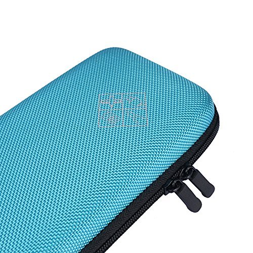 [Australia - AusPower] - Zaracle for Graphing Calculator Texas Instruments TI-84 / Plus CE Hard EVA Carry Case Handheld Storage Case Travel Bag Protective Pouch Box (Blue) Blue 