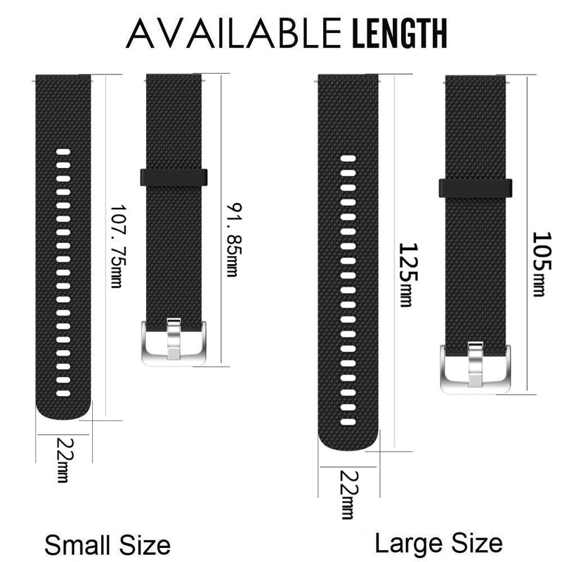 [Australia - AusPower] - QGHXO Band for Polar Vantage M, Soft Silicone Replacement Watch Band for Polar Grit X/Vantage M Smartwatch (No Tracker, Replacement Bands Only) 10PCS Bands Large 