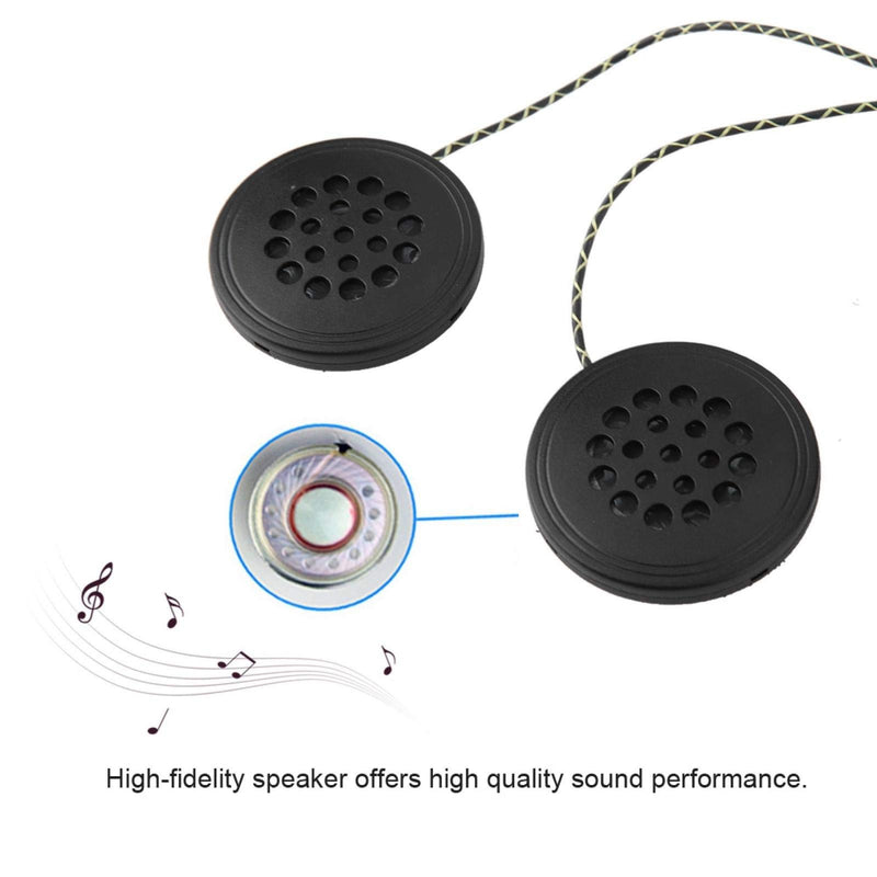 [Australia - AusPower] - Qii lu Motorcycle Helmet Headset Headphone Speakers Support Hands-free Calling 